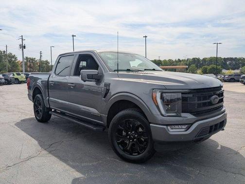 Gray Metallic 2023 Ford F-150 Lariat