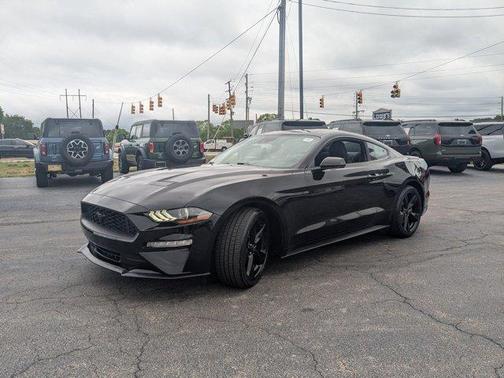 Shadow Black 2021 Ford Mustang EcoBoost