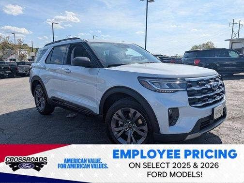 White 2026 Ford Explorer Active