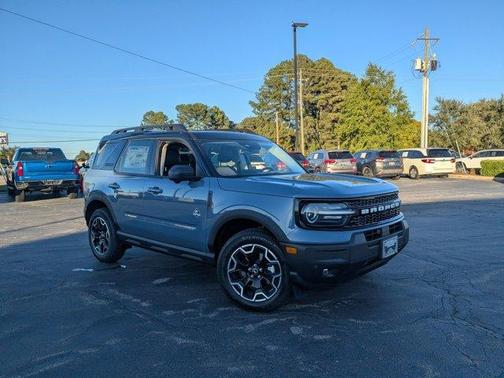 Azure Gray Metallic 2025 Ford Bronco Sport Outer Banks