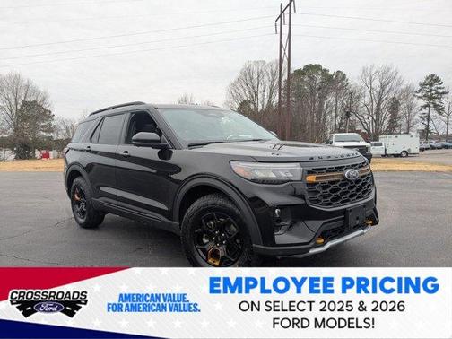 Black Metallic 2026 Ford Explorer Tremor