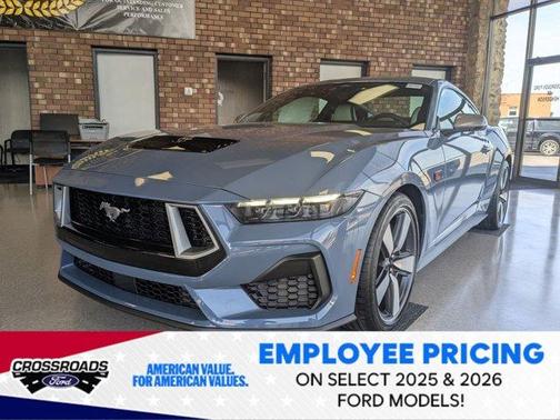 Vapor Blue 2025 Ford Mustang GT Premium