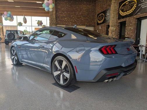 Vapor Blue 2025 Ford Mustang GT Premium