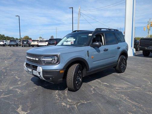 Azure Gray Metallic 2025 Ford Bronco Sport Badlands