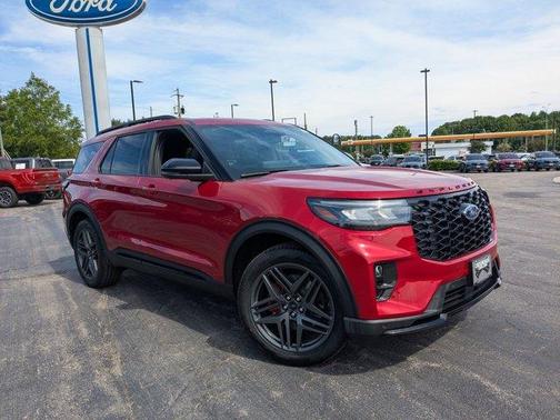 Red Metallic 2026 Ford Explorer ST