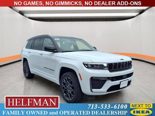 Bright White Clearcoat 2026 Jeep Grand Cherokee L Summit