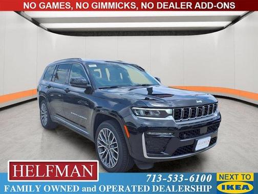 Diamond Black 2026 Jeep Grand Cherokee L Summit