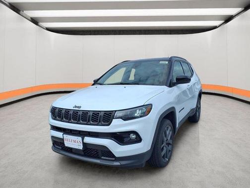 Bright White Clearcoat 2026 Jeep Compass Limited
