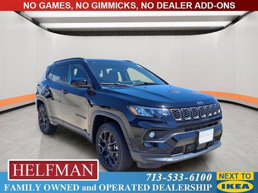Diamond Black 2026 Jeep Compass Latitude