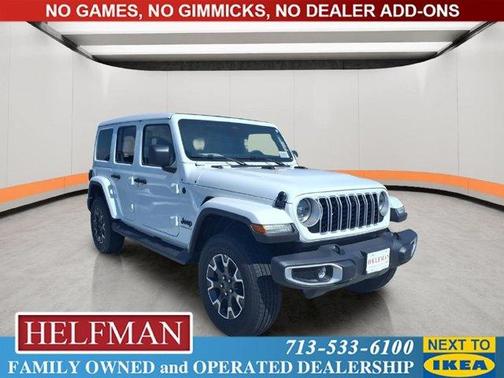 Bright White Clearcoat 2026 Jeep Wrangler Sahara