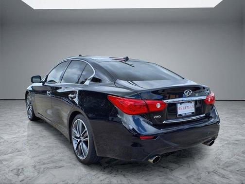 Black 2017 INFINITI Q50 2.0T Sport