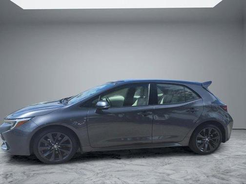 Magnetic Gray Metallic 2024 Toyota Corolla Hatchback XSE