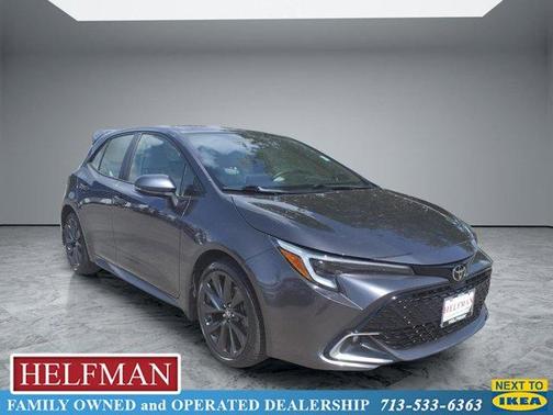 Magnetic Gray Metallic 2024 Toyota Corolla Hatchback XSE