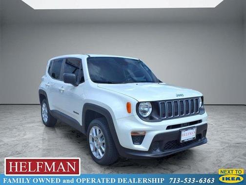 Alpine White Clearcoat 2023 Jeep Renegade Latitude
