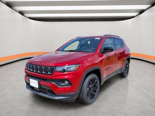 Red 2026 Jeep Compass Latitude