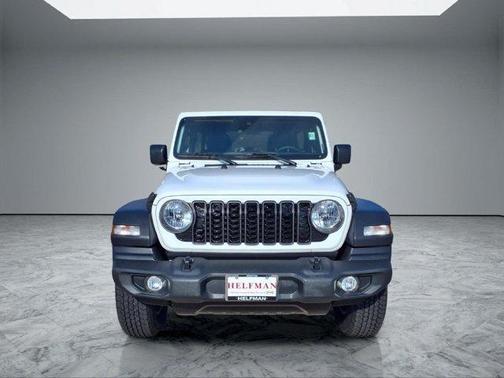 Bright White Clearcoat 2024 Jeep Wrangler Sport