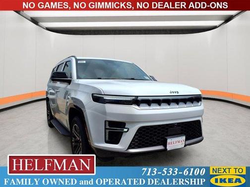 Bright White Clearcoat 2026 Jeep Grand Wagoneer