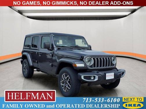 Crystal Metallic 2025 Jeep Wrangler Sahara