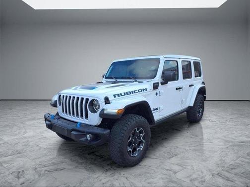 Bright White Clearcoat 2023 Jeep Wrangler 4xe Rubicon