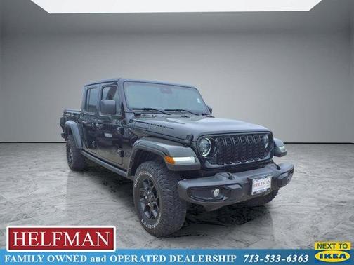 Black Clearcoat 2024 Jeep Gladiator Sport
