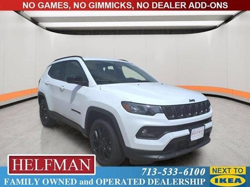 Bright White Clearcoat 2026 Jeep Compass Latitude