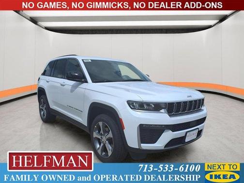 Bright White Clearcoat 2026 Jeep Grand Cherokee Limited