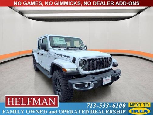 Bright White Clearcoat 2026 Jeep Gladiator Texas Trail