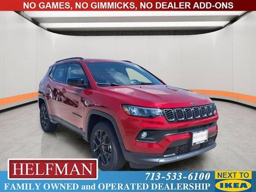 Red 2026 Jeep Compass Latitude
