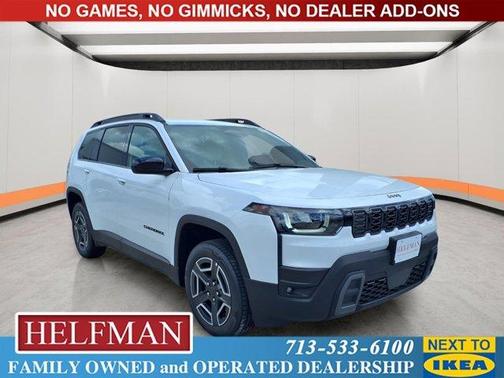 Bright White Clearcoat 2026 Jeep Cherokee LAREDO/LIMITED