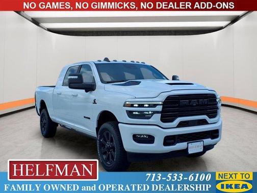 Bright White 2026 RAM 2500 Laramie
