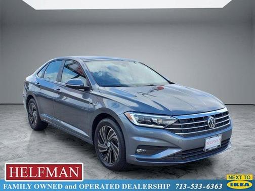 Platinum Gray Metallic 2019 Volkswagen Jetta 1.4T SEL Premium