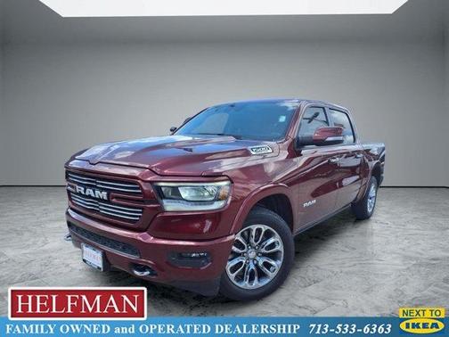 Delmonico Red Pearlcoat 2021 RAM 1500 Laramie