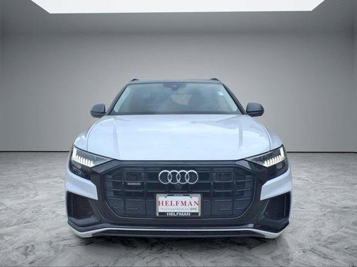 Glacier White Metallic 2020 Audi Q8 55 Prestige