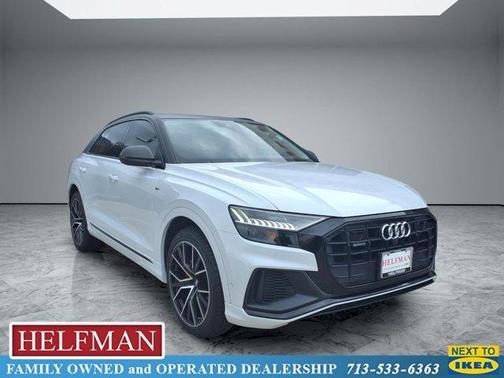 Glacier White Metallic 2020 Audi Q8 55 Prestige