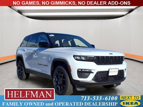 Bright White Clearcoat 2025 Jeep Grand Cherokee Limited