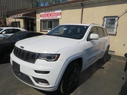 Bright White Clearcoat 2021 Jeep Grand Cherokee High Altitude
