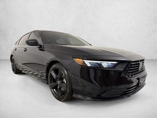 Crystal Black Pearl 2023 Honda Accord Hybrid Sport-L