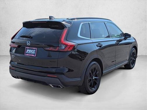 Crystal Black Pearl 2025 Honda CR-V Hybrid Sport FWD