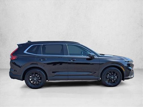 Crystal Black Pearl 2025 Honda CR-V Hybrid Sport FWD