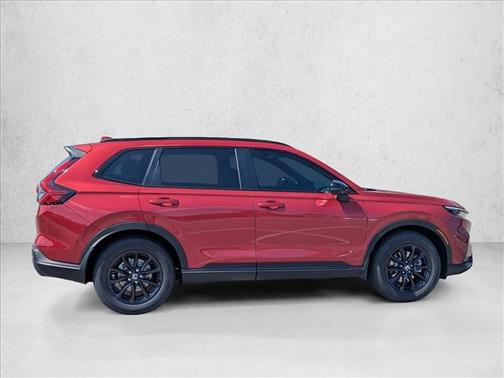 Radiant Red Metallic 2026 Honda CR-V Hybrid Sport-L FWD