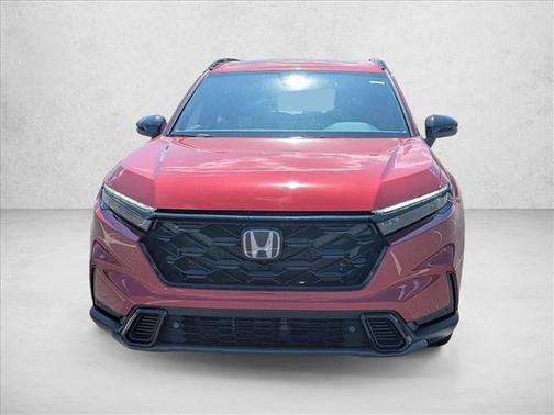 Radiant Red Metallic 2026 Honda CR-V Hybrid Sport-L FWD