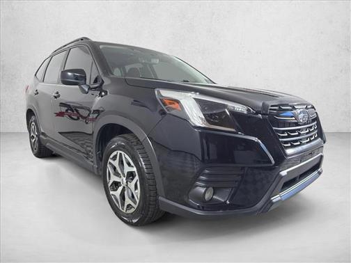 Crystal Black Silica 2023 Subaru Forester Premium
