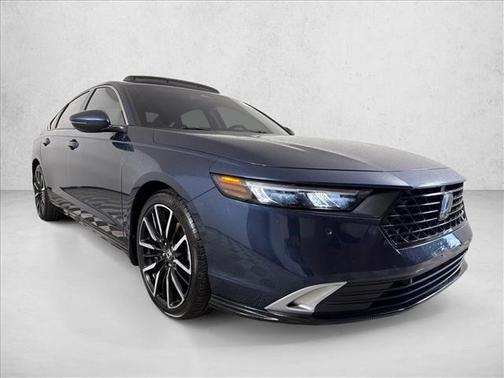 Canyon River Blue Metallic 2023 Honda Accord Hybrid Touring