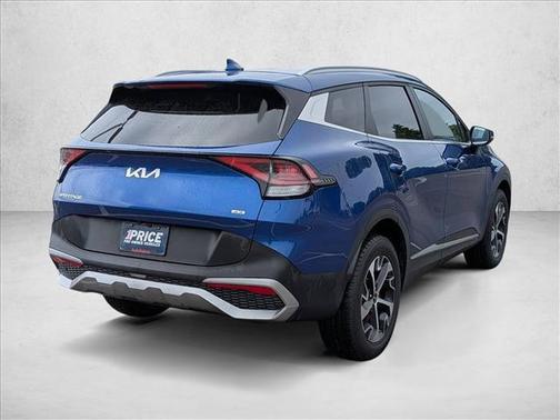 Sapphire Blue 2023 Kia Sportage EX