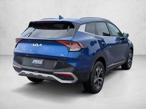 Sapphire Blue 2023 Kia Sportage EX