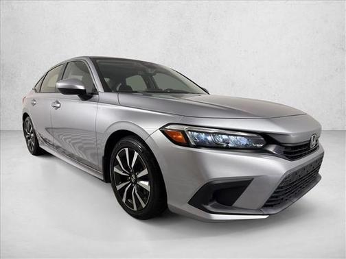 Lunar Silver Metallic 2022 Honda Civic EX