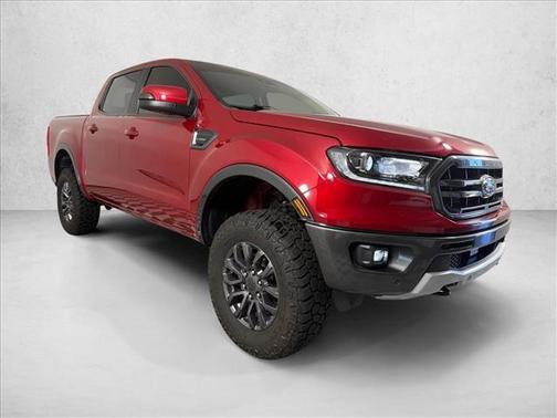 Rapid Red Metallic Tinted Clearcoat 2021 Ford Ranger LARIAT