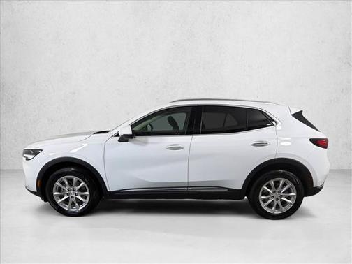 Summit White 2021 Buick Envision AWD Preferred
