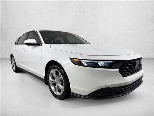 Platinum White Pearl 2023 Honda Accord LX 1.5T