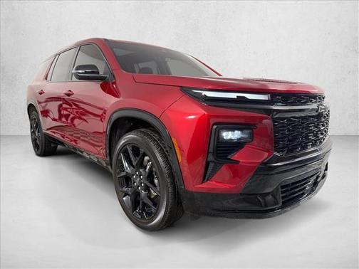 Radiant Red Tintcoat 2024 Chevrolet Traverse RS